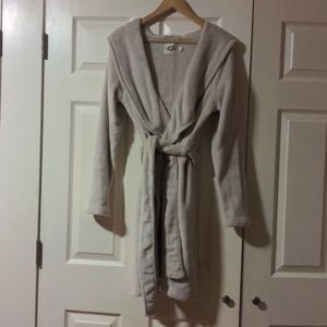 Ugg robe, beige/cream